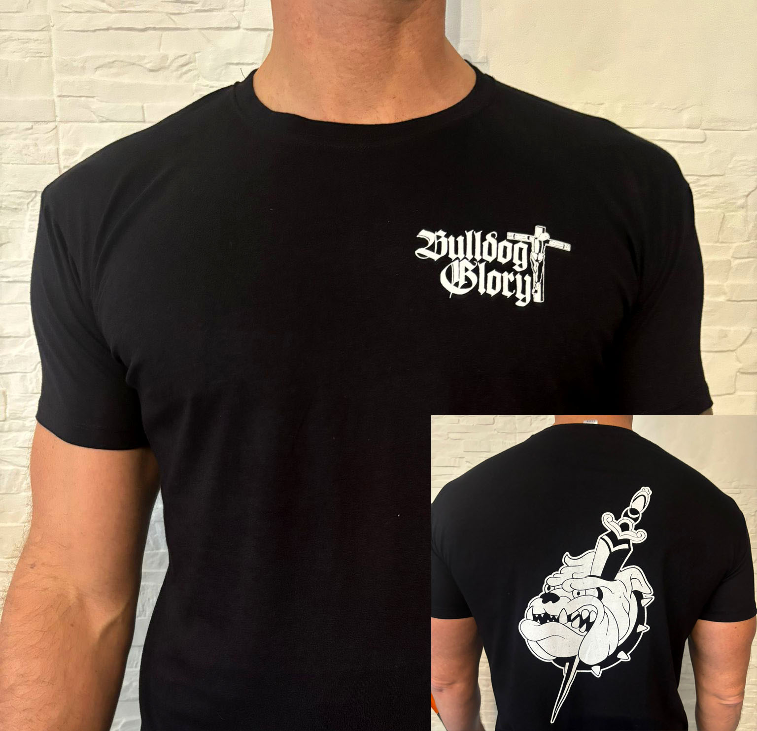 Bulldog Glory black T-Shirt